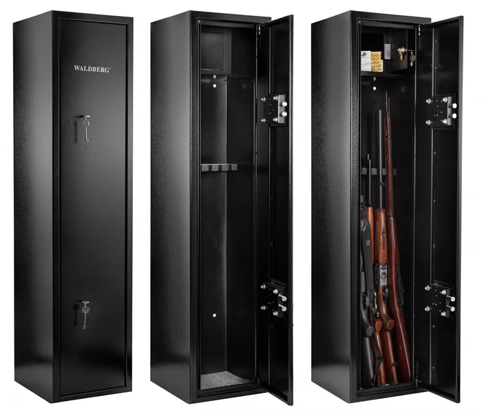 A55851 – Coffre first 7 armes à 2 clefs et 2 serrures – Waldberg