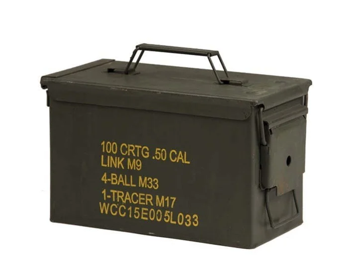 A60449 – Caisse à munition d’occasion Cal.50 / 5.56