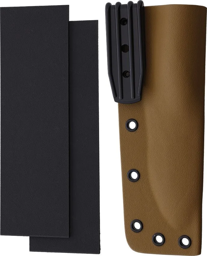 ABASK34TAN – ARMORY PLASTICS Etui à mouler Kydex Tan 3-4&Prime;