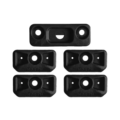 Accessoires Planches KitesurfNorth Kiteboarding Set Rondelles Free Surf Strap (x5) 2024