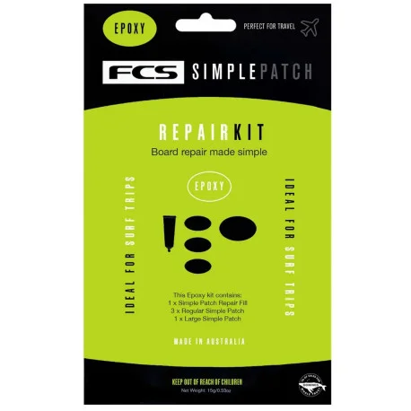 Accessoires SurfFCS Simple patch repair kit epxy
