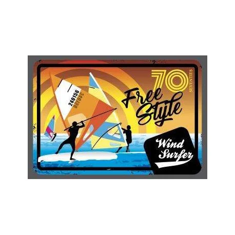 Accessoires SurfSurfpistols PLAQUE METAL DECORATIVE FREESTYLE WINDSURF