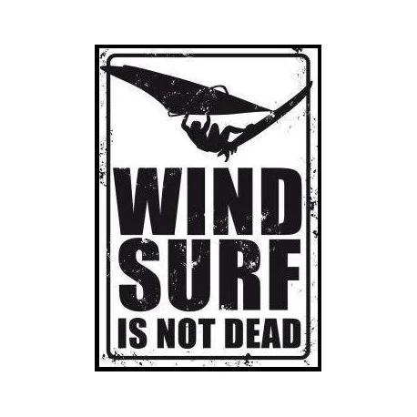 Accessoires SurfSurfpistols PLAQUE METAL DECORATIVE WINDSURF IS NOT DEAD