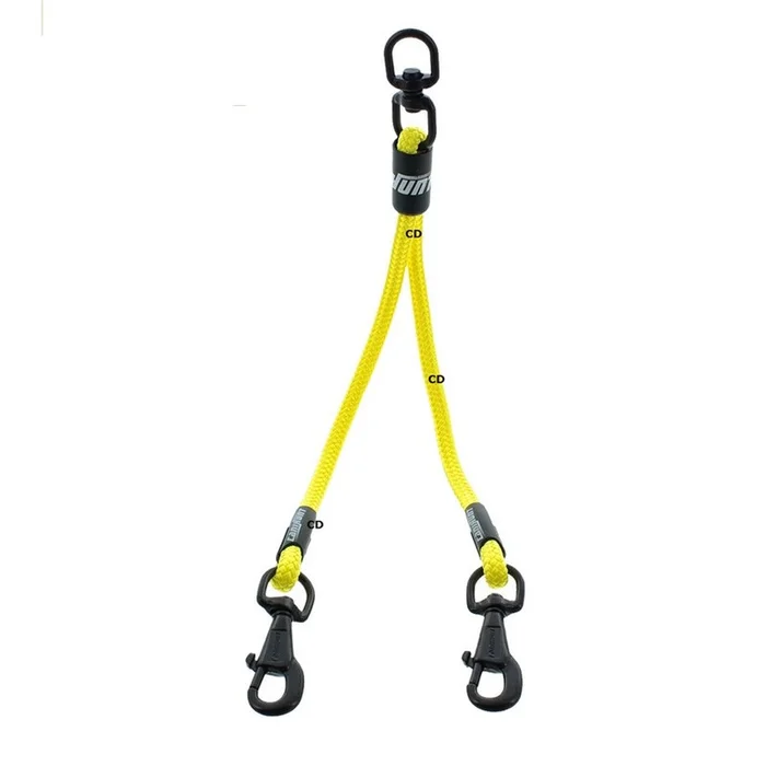 Accouple Réglable 2 Chiens ALP Canihunt Jaune