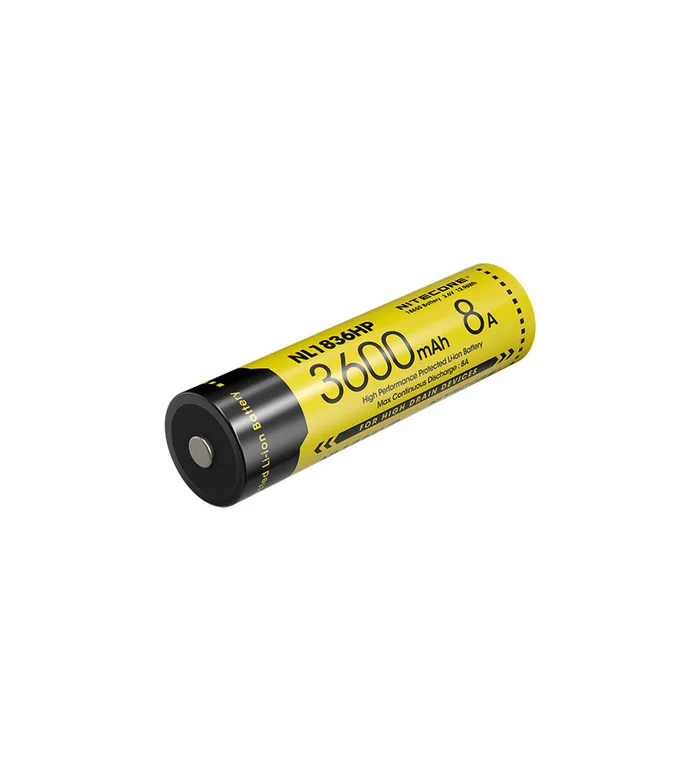 Accus Li-ion 18650 High discharge – 3600mAh