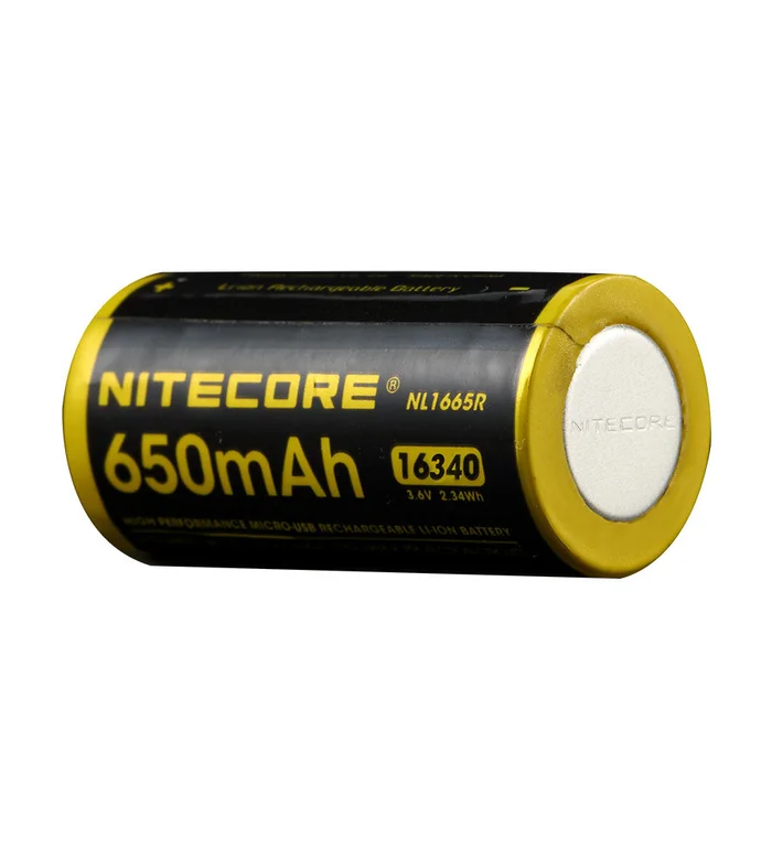 Accus Li-ion RCR123A