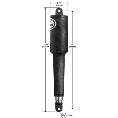 Actionneur Lenco série 102 Standard – 24V – course de 4-1/4″