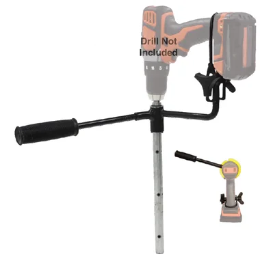 Adaptateur de perceuse sans fil HT – Premium Pro DX Ice Auger E-Drill