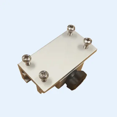 Adaptateur de piste Depth Raider – Alumacraft pré-percé et taraudé pour Scotty & Cannon supports de canne à pêche en plastique – Argent