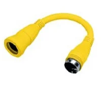 Adaptateur Hubbell Hbl61cm71 30a femelle vers 50a 250v mâle