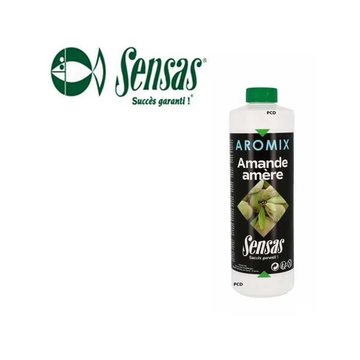 ADDITIF SENSAS AROMIX AMANDE AMERE 500ML