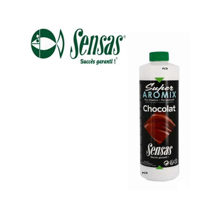 ADDITIF SENSAS SUPER AROMIX CHOCOLAT 500ML