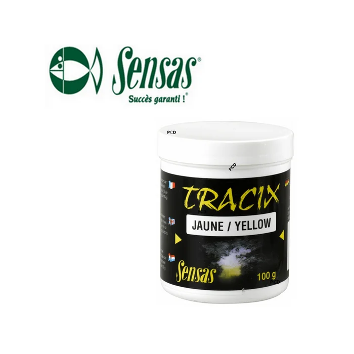 ADDITIF SENSAS TRACIX JAUNE 100G