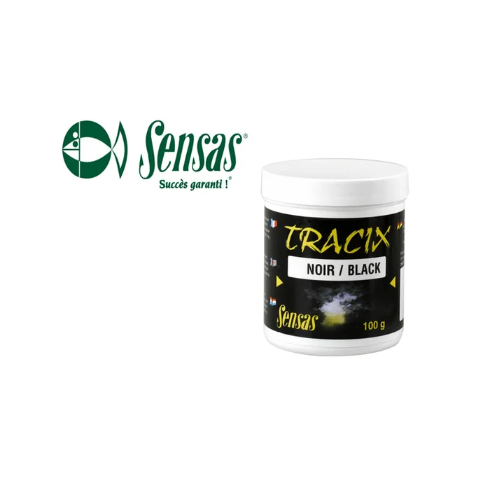ADDITIF SENSAS TRACIX NOIR 100G