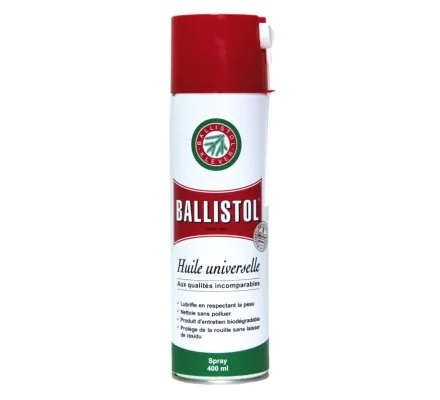 Aérosol d huile universelle Ballistol 400 ml