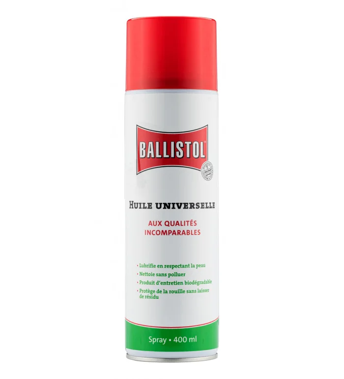 Aérosol huile universelle 400 ml. – Ballistol