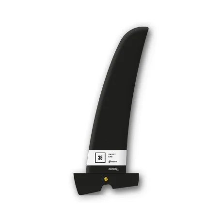 Ailerons Windsurf FreerideFanatic Fin Gecko LTD/Eco black