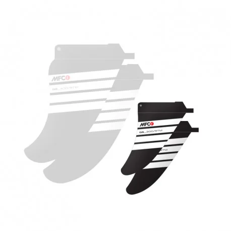 Ailerons Windsurf VagueMaui Fin Pack Quad RTM Side US Box 2023