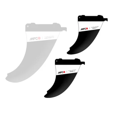 Ailerons Windsurf VagueMaui Fin Thruster Side US Box 2024