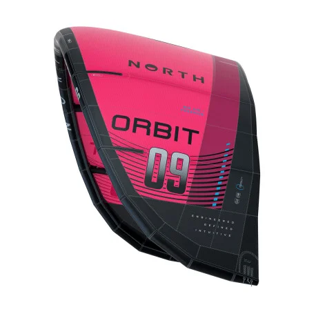 Ailes Kitesurf à BoudinNorth Kiteboarding Orbit Kite – rubine red 2025