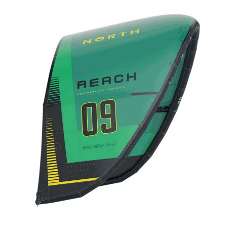Ailes Kitesurf à BoudinNorth Kiteboarding Reach Kite – green 2025