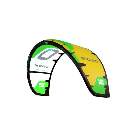 Ailes Kitesurf à BoudinOzone Enduro V5 – Jaune/Vert 2025