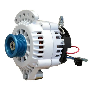 Alternateur Balmar 100 A 12 V 1-2 po à montage sur broche à pied simple, poulie J10 avec mise à la terre isolée