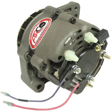Alternateur de remplacement ARCO Marine Premium avec poulie à une seule rainure – 12 V, 55 A