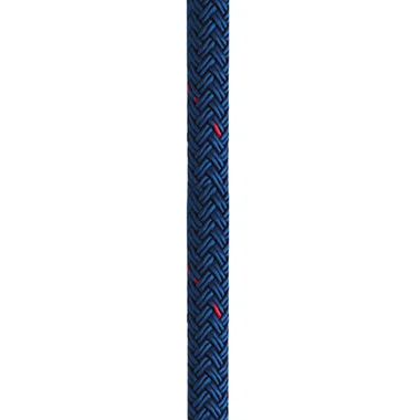 Amarre en nylon à double tresse New England Ropes 1/2″ x 25′ – Bleu avec traceur