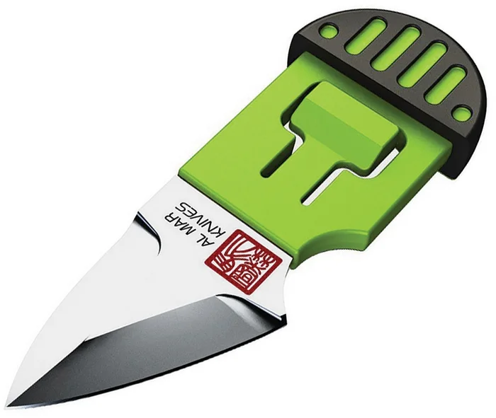 AMK1001BKGBL – Al Mar Stinger Keyring Knife Vert