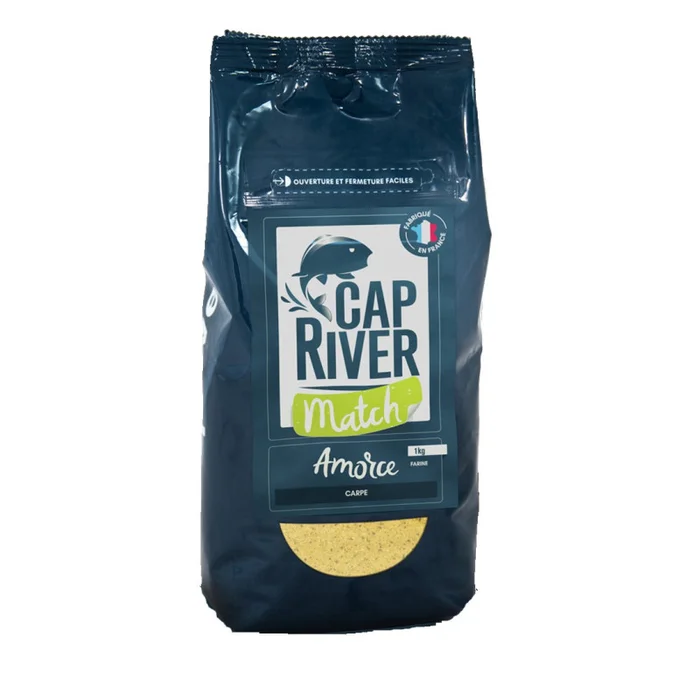 Amorce Cap River Match Carpe 1Kg