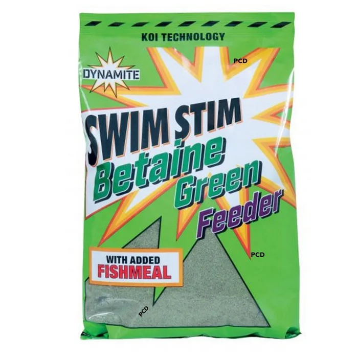 Amorce Dynamite Baits 1KG800 Swim Stim Feeder Mix Betaine Green
