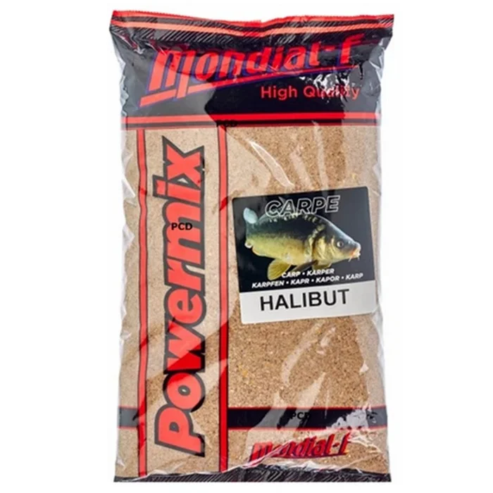 Amorce Powermix Mondial-F Carp Halibut 2KG500