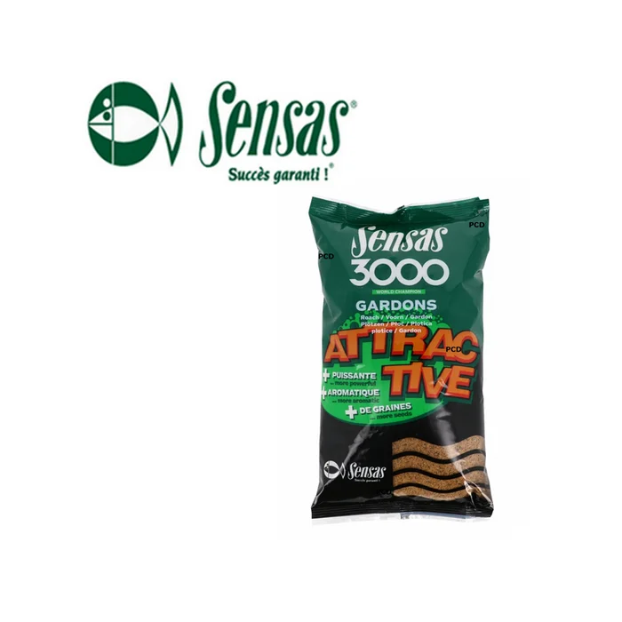 AMORCE SENSAS 3000 ATTRACTIVE GARDONS 1KG