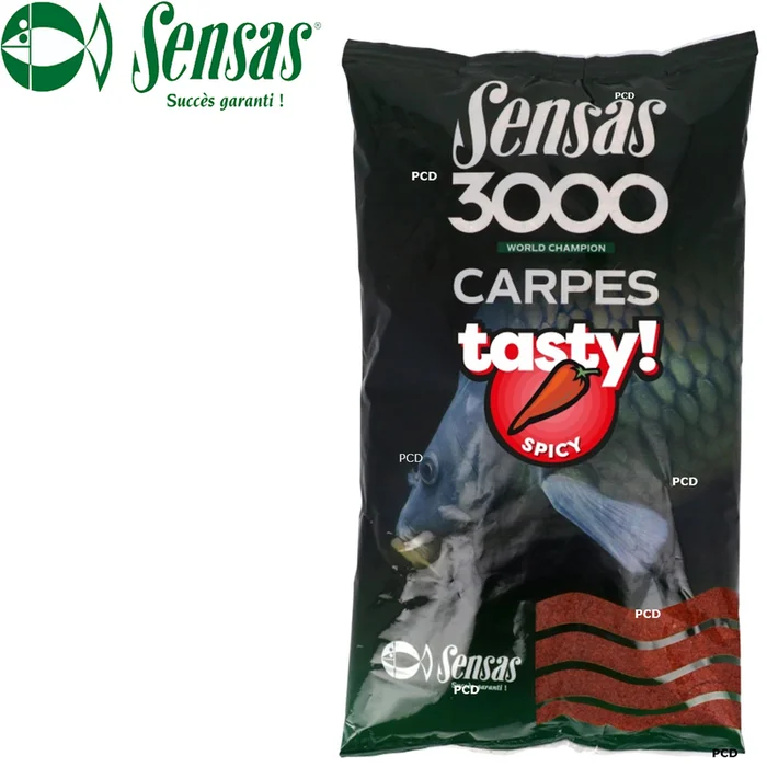 AMORCE SENSAS 3000 CARP TASTY SPICY 1KG