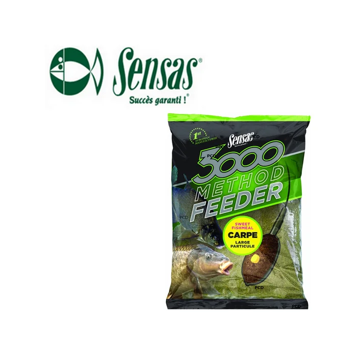 AMORCE SENSAS 3000 METHOD FEEDER CARPE 1KG