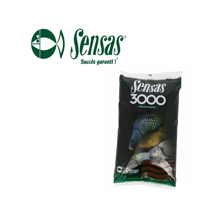 AMORCE SENSAS 3000 NOIRE 1KG