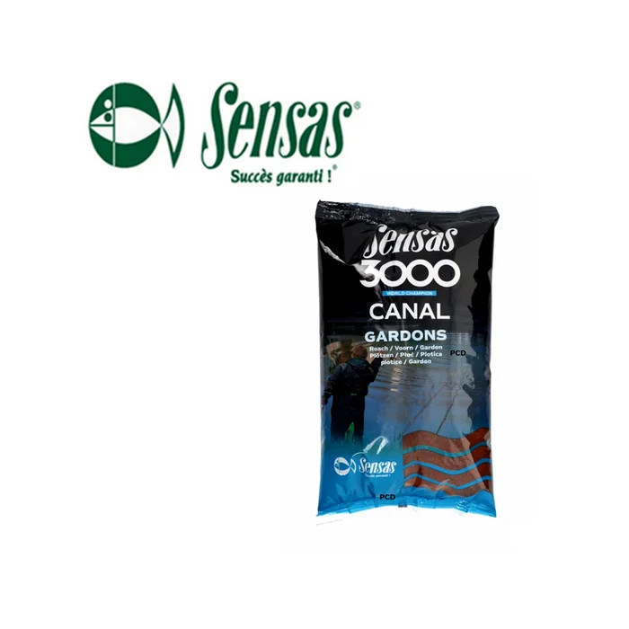 AMORCE SENSAS 3000 SUPER CANAL GARDONS 1KG