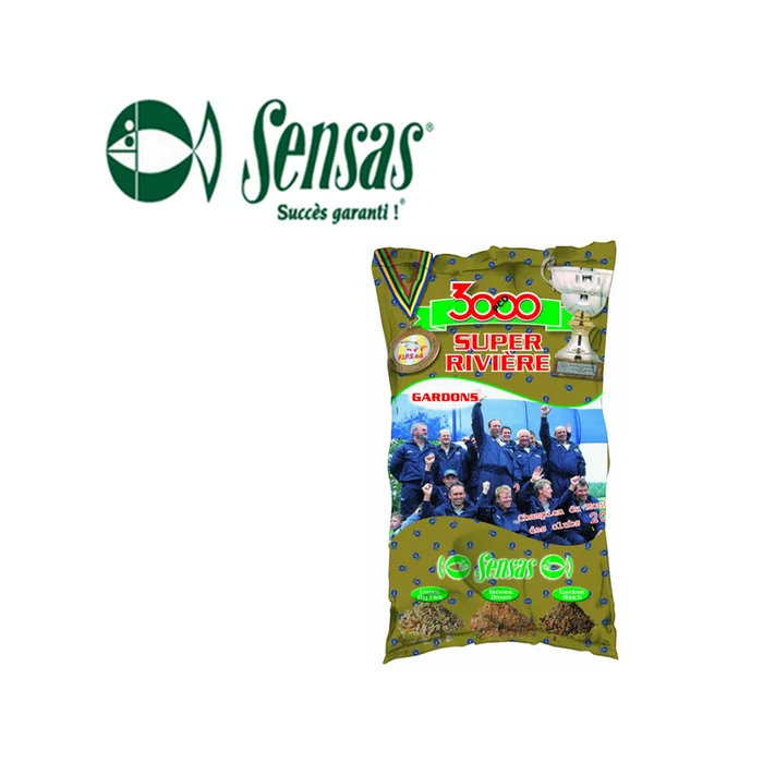 AMORCE SENSAS 3000 SUPER RIVIERE GARDONS 1KG