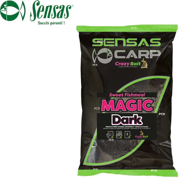 AMORCE SENSAS BIG BAG GROUNDBAIT SWEET FISHMEAL MAGIC DARK 2KG