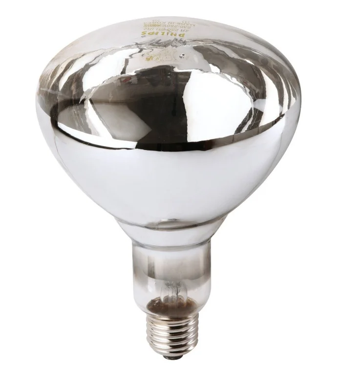 Ampoule PHILIPS IR à vis blanche 150W