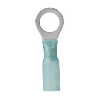 Ancor 16-14 5/16 cosses à anneau thermorétractables bleu paquet de 25