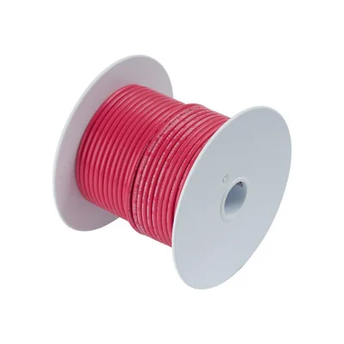 Ancor #18 rouge bobine de 100′ en cuivre étamé
