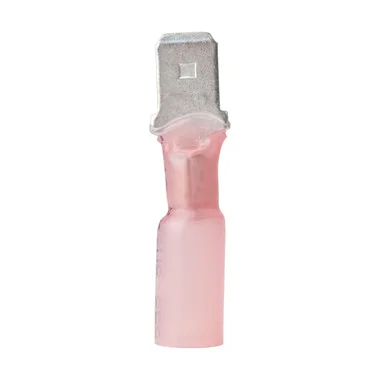 Ancor 22-18 mâle déconnexion thermorétractable rouge paquet de 25