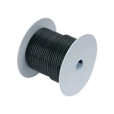 Ancor #6 Black 250′ Spool Tinned Cooper