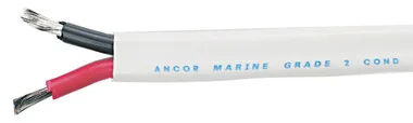 Ancor 8/2 50&prime; Spool Tinned Copper Duplex Black/red