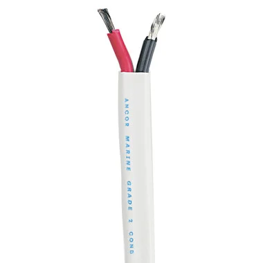 Ancor Standard Duplex Cable – Flat 10/2 AWG – 2 x 5mm Rouge/Noir – 250′