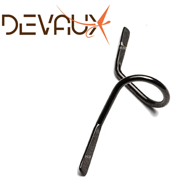ANNEAU DEVAUX SERPENTIFORME TITANIUM 1 /0
