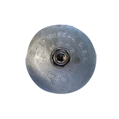 Anode de gouvernail Tecnoseal R1AL – Aluminium – 1-7/8″ de diamètre