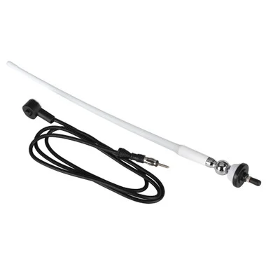 Antenne en caoutchouc AM/FM Boss Audio MRANT12W – Blanc